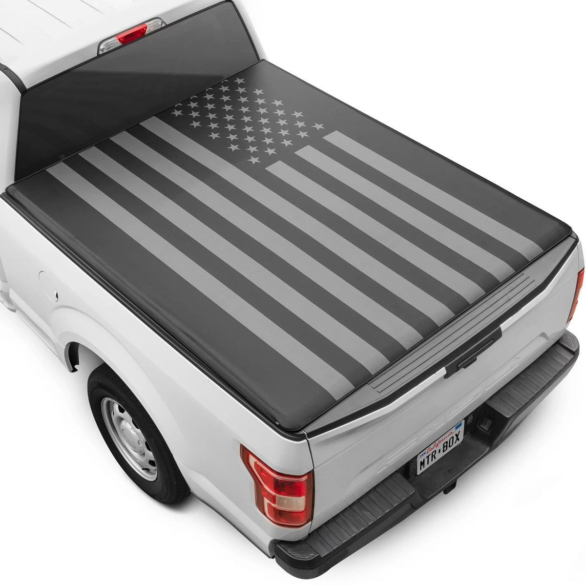 Truck for Flag Cover 6.4 Black All Retractable 2002-2023 Roll-up Ram 2003-2020 Protector Bed climate 2500/3500 1500 Soft Tonneau ft