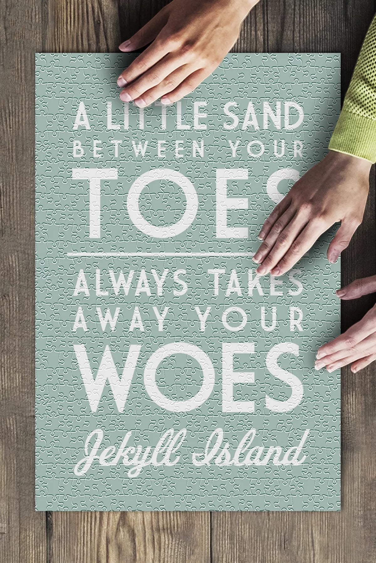 Jekyll and Your Island, Georgia, Premium Piece Family, Puzzle in inches, A Sand for Said USA) Jigsaw Little 500 (19x27 Toes, Between Made Adults Simply