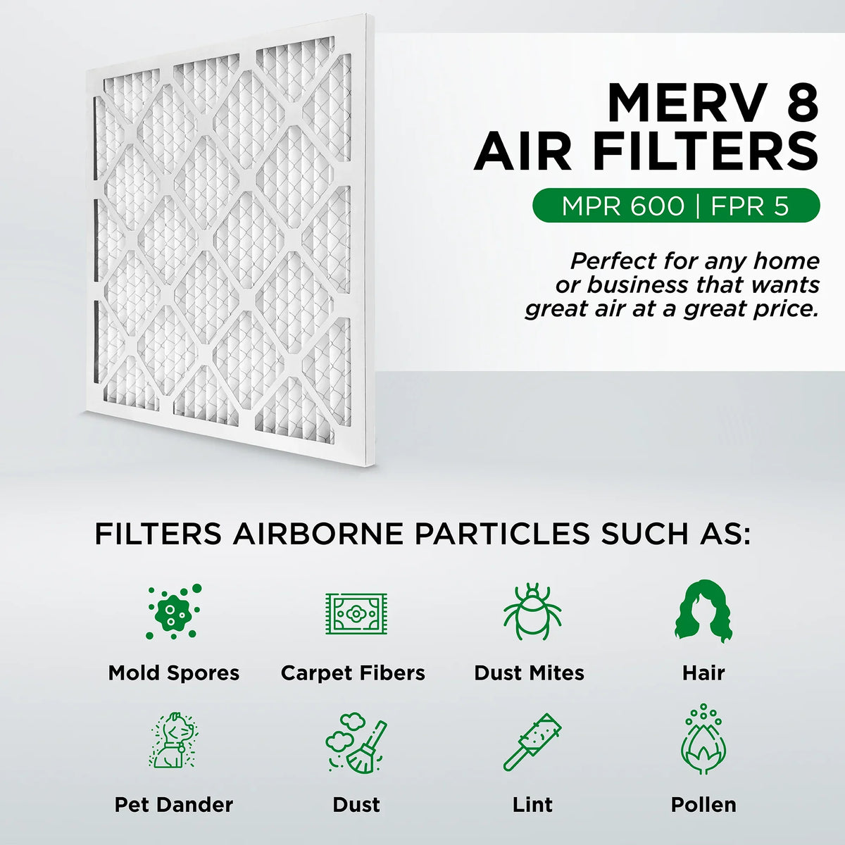 23.75 Pamlico Air MERV x Quantity (Actual AC 0.75 Air Furnace 13.75 14x24x1 Pleated dimension: x Filters. Inches) 6. 8