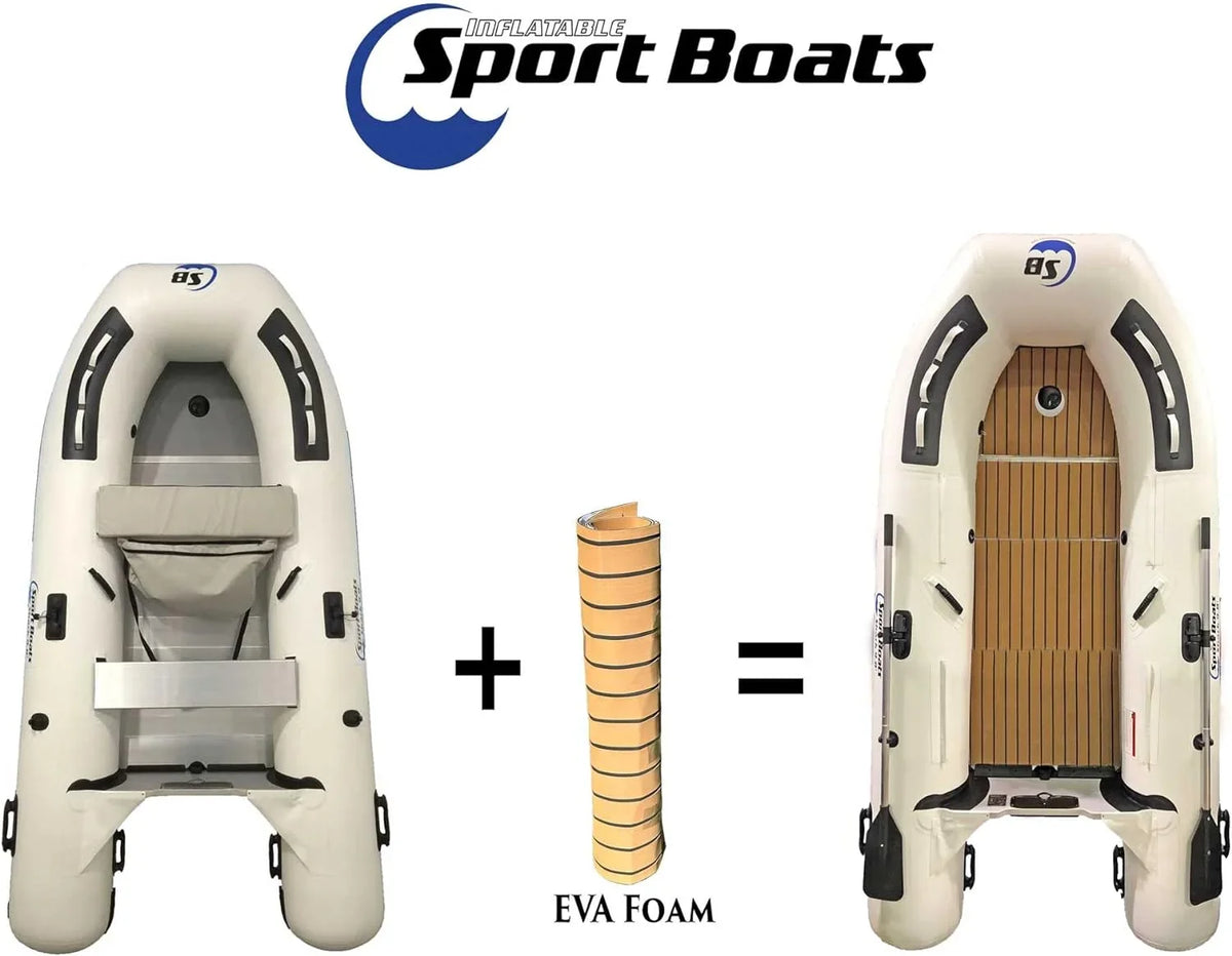 Air To Decking Of Foam Decking Or ) -Designed Dinghy Roll Aluminum Fit Floor Floor Teak (Foam Roll