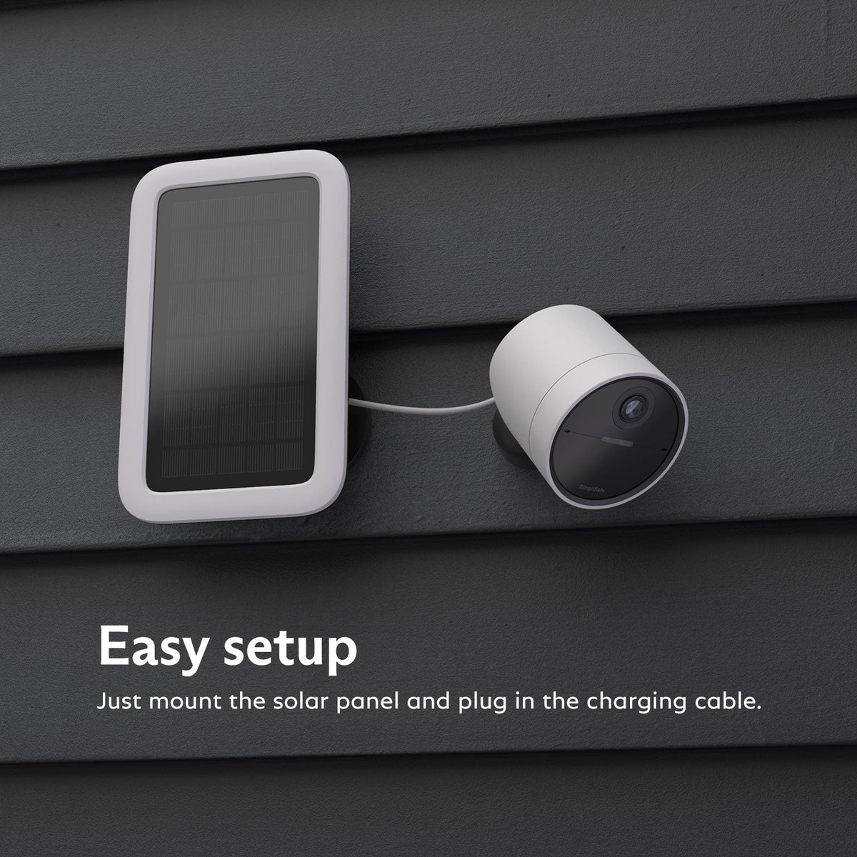 Solar Panel exterior Camera