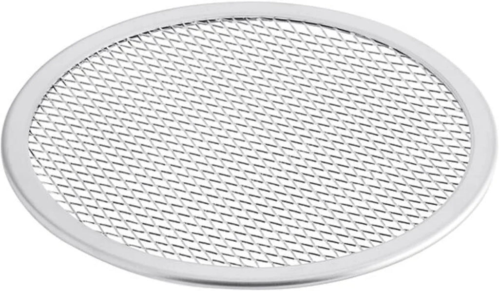 Restaurants Seamless & Home Tray for of Kitchen Aluminum 8” Pizza Baking Tray Pan Bakeware Pizza Round Baking Screen Rim- Round Set Pizza Screen TrueCraftware- Pizzeria 2