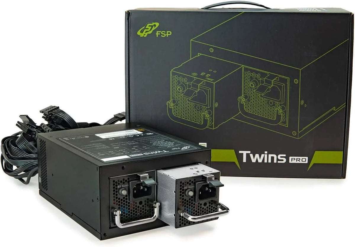 700) Pro ≥90% Supply Twins (Twins Dual ATX with Guardian PS2 Module Efficiency Monitor Power Hot-swappable Pro Software Digital 1+1 Redundant FSP 700W
