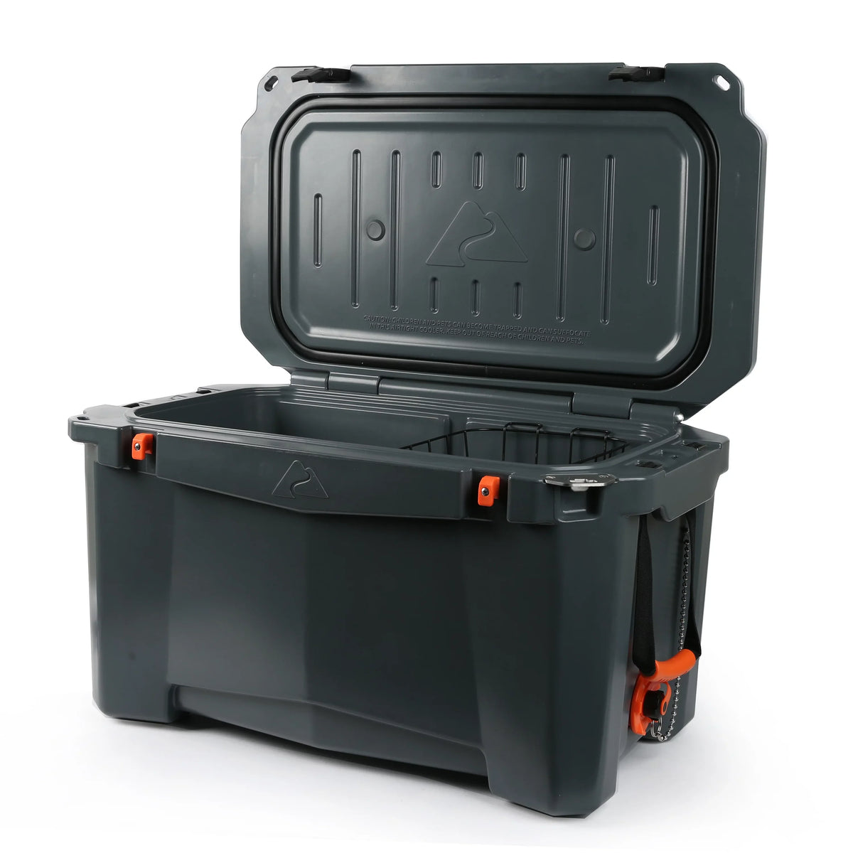 Trail Cooler, 52 Ozark Hard Gray Performance Chest High Sided Quart