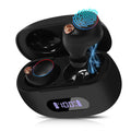 Resistance, Black, Wireless Bluetooth Earbuds liquid Dual Bass 10 Plus with 5.2 Connect, UrbanX Balanced, True Case, Charging IPX5 + Connection, Lenovo Bluetooth Tab 4 Compatible Boost