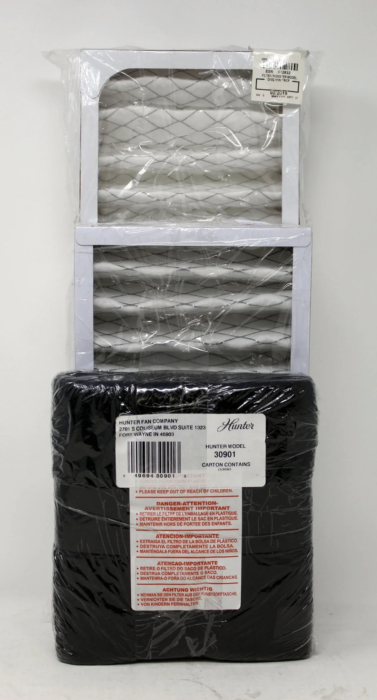 30976 Monster Purifier Filter Hunter Replacement Model Pack Air HEPA