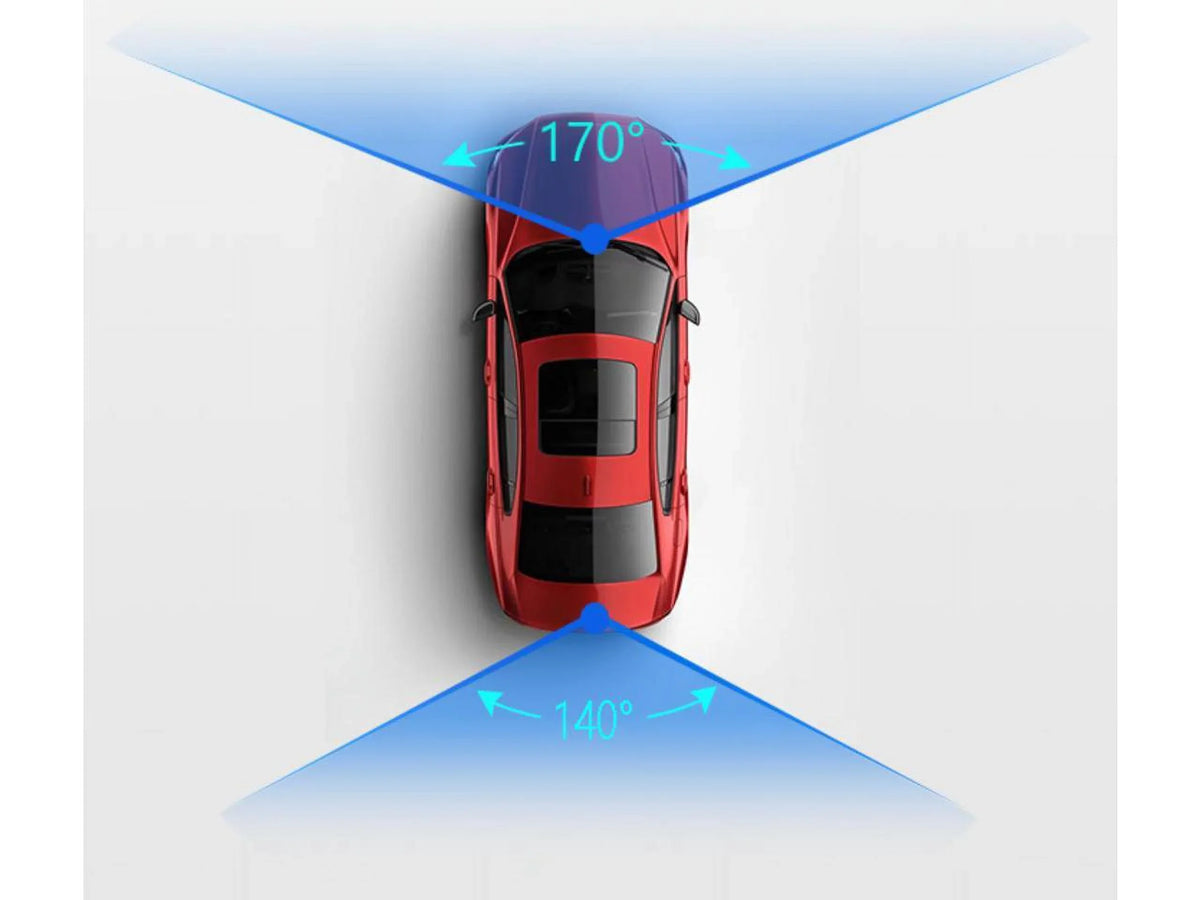 with Lens 8.1 Driving 1080P Car Monitor View Rear 3.0 Remote Android FHD Dual wifi 4G Bluetooth DVR music Cam Video inch GPS Dash Recorder