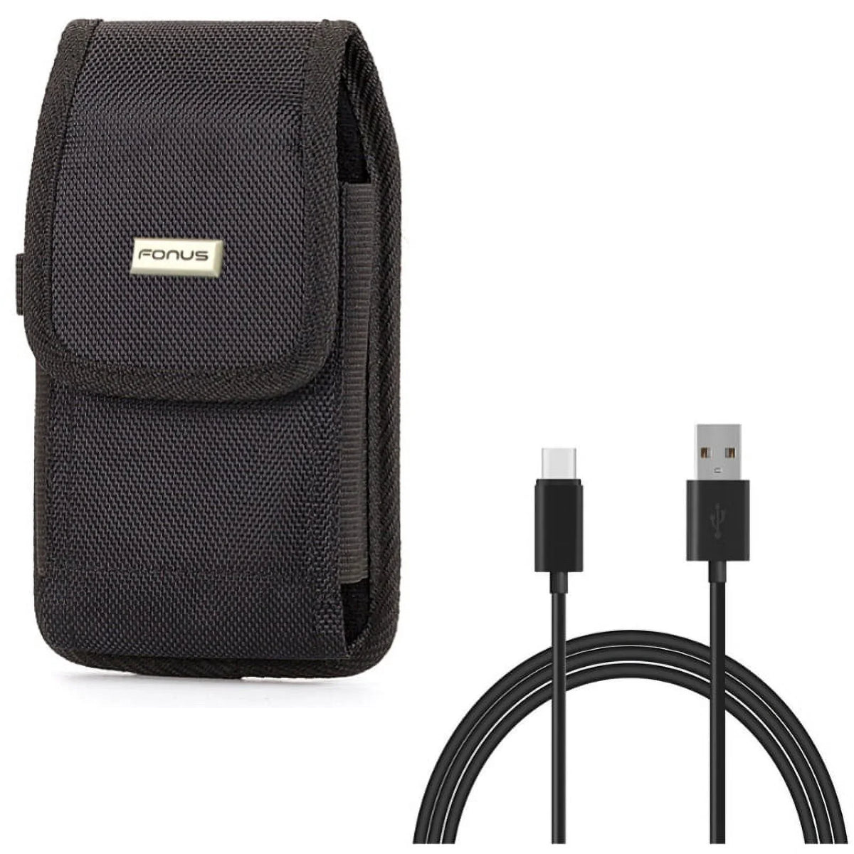 Canvas Belt Type-C for Plus BLU USB Pixel Y8K Rapid w Vivo 3a XI 6ft Blackberry Long Holster Legacy XL Case Metal XL Motion Black Coolpad Rugged - Clip Sync - G9, Charge - Cable Wire