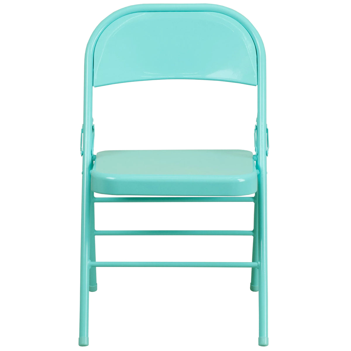 & Folding Chair Hinged HERCULES Series Teal Flash Furniture COLORBURST Metal Braced Tantalizing Triple Double