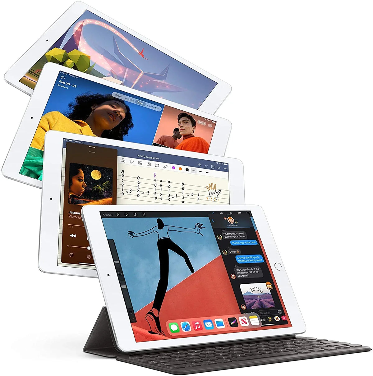 Wifi 10.2" Silver.USED.A - Gen; iPad 2020) 32GB (8th