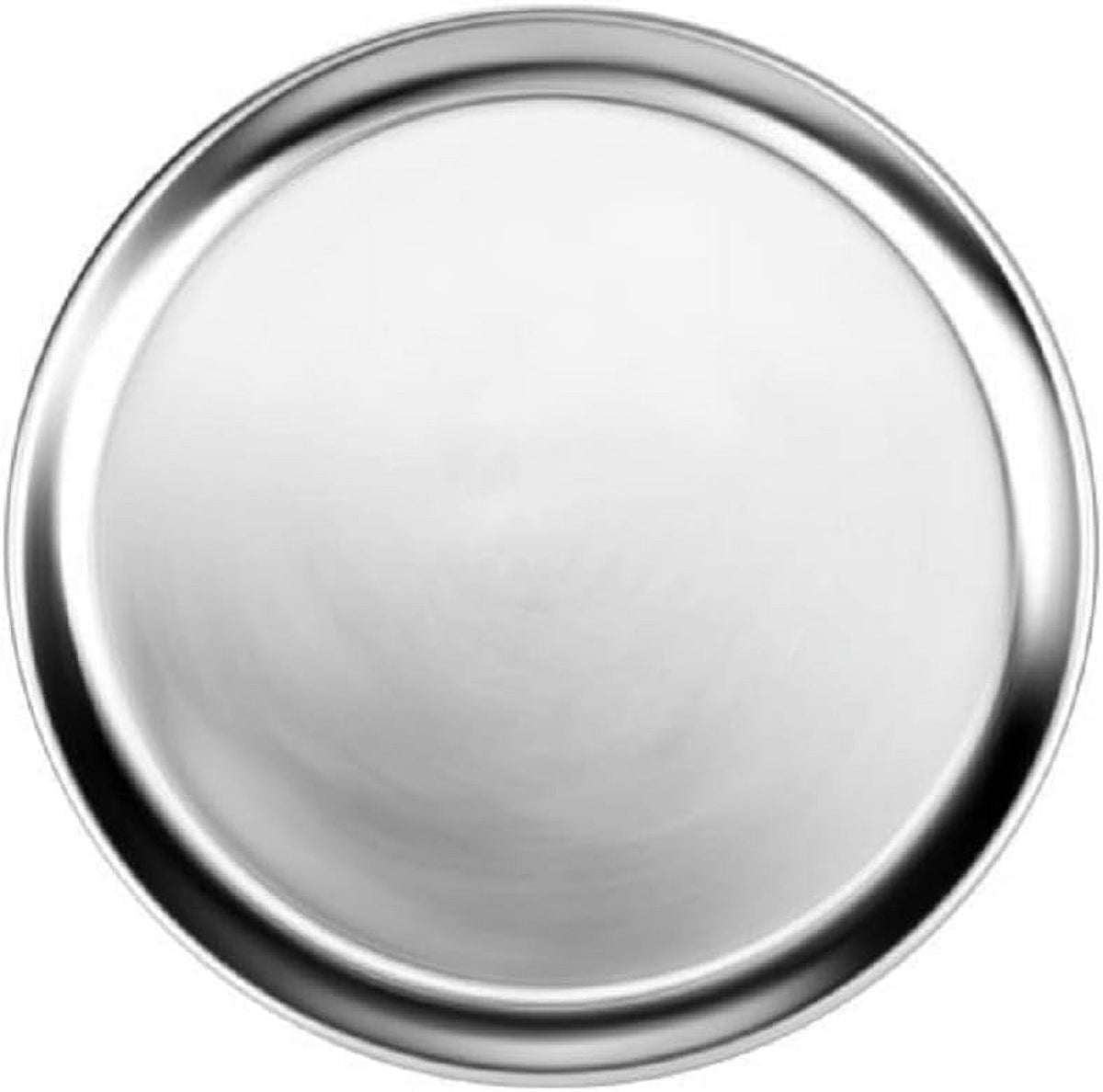 3 Wide Rim- Tray Pizza TrueCraftware- Set Baking Pan Bakeware Aluminum Pizzeria & Restaurants Tray Baking Pan for 15” of Home Tray Pizza Round Round Kitchen Pizza Tray