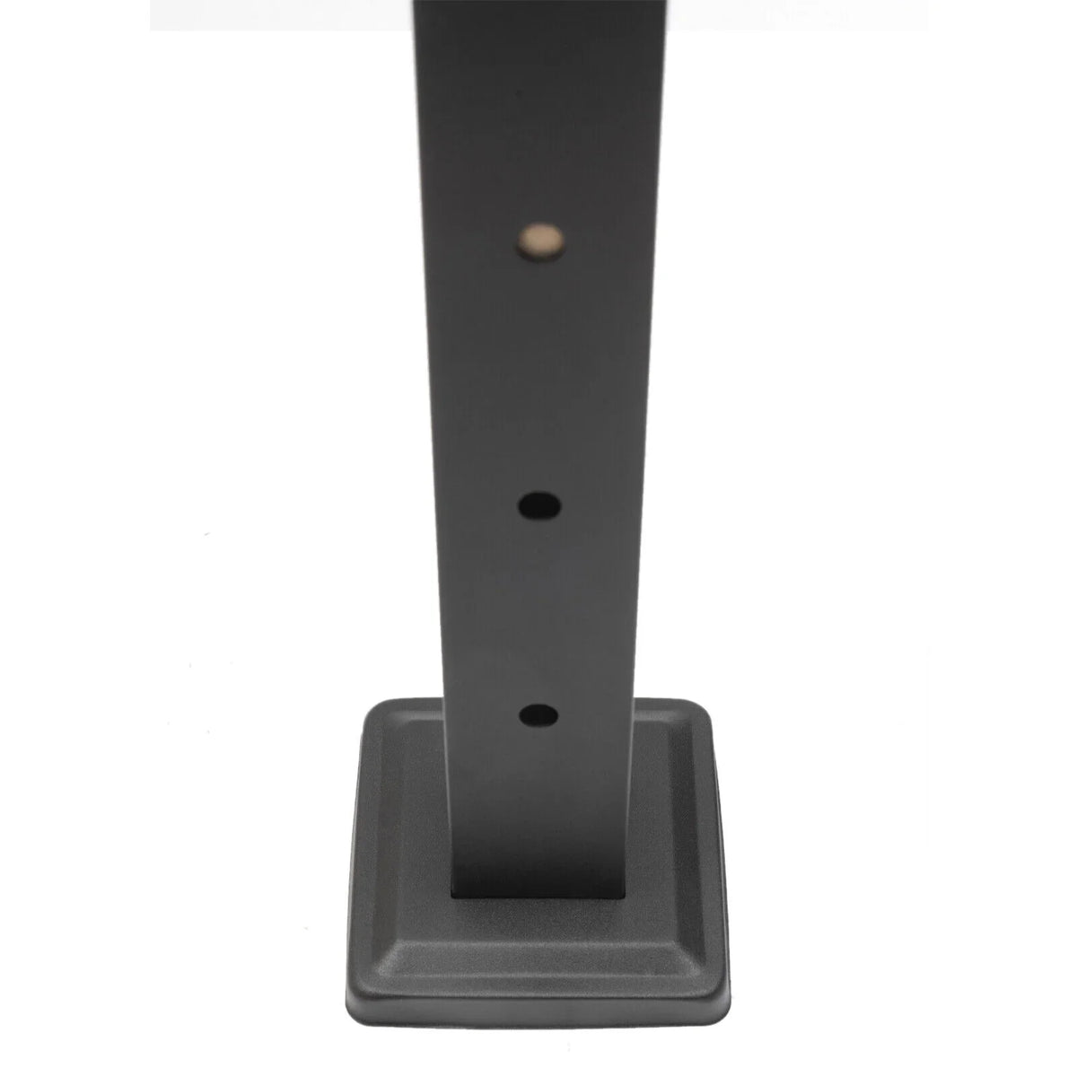 Level Cable Level 36''x2''x2'' Fence Stainless Post for Cable Square Concrete System Deck Two Post Sides Railing Railing Steel Wood Pre-Drilled