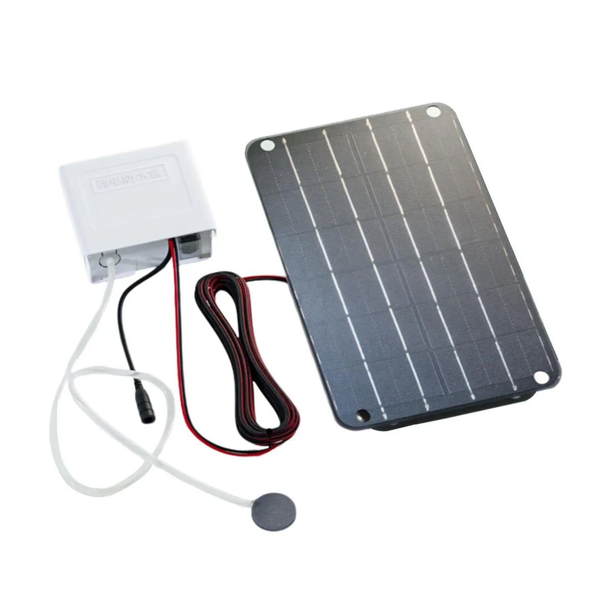 Air Aerator Pump,Aquarium Hydroponics Friendly,6V Solar Powered Silent Colaxi Solar Eco Air Pond Solar Pump for Pump Pond Oxygenator