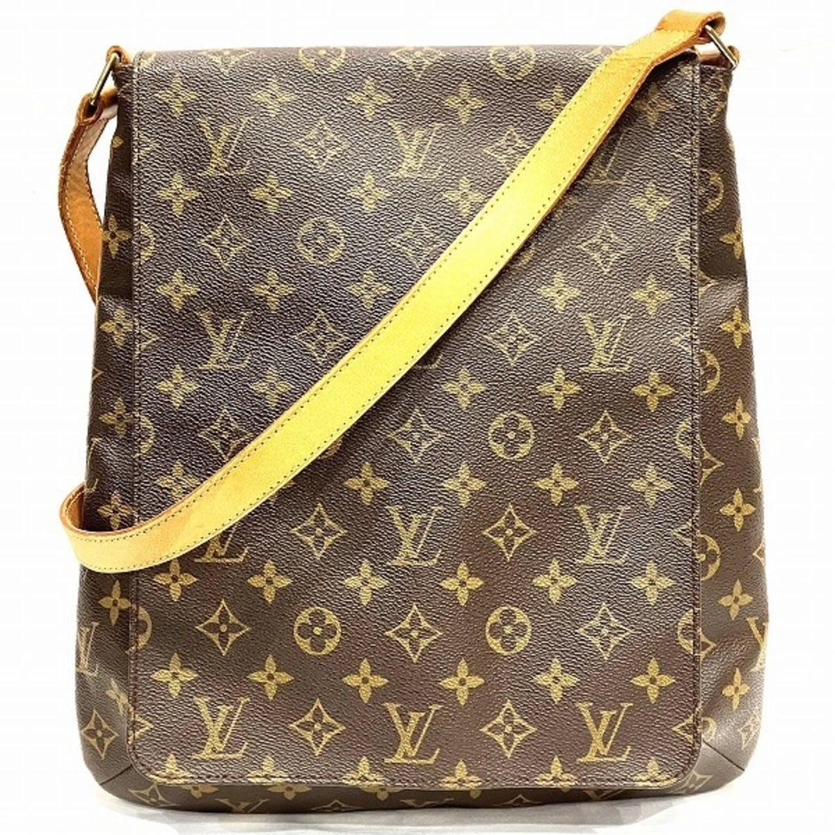 Monogram (Fair) Shoulder Women Pre-Owned M51256 Men Musette Bag