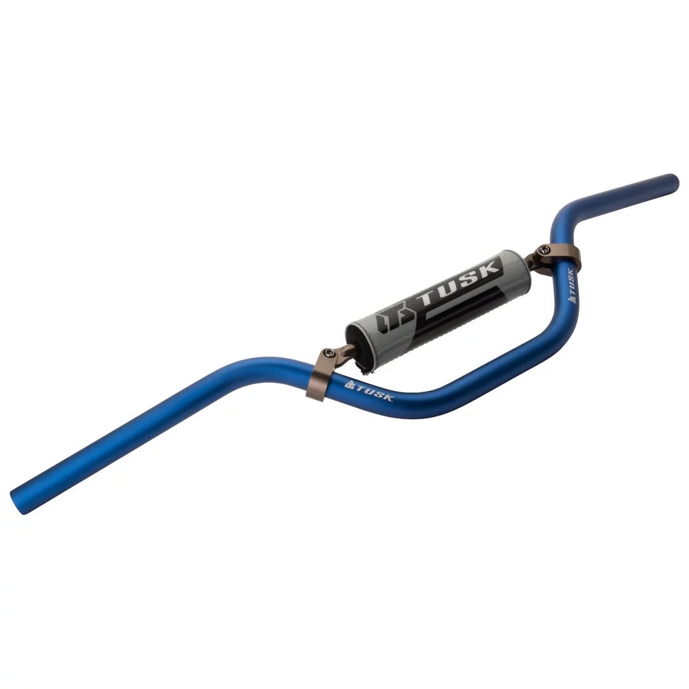 Tusk Mini 7/8" LX2 Bend High Handlebar LEM For 1997-2000 Aluminum Blue T-10