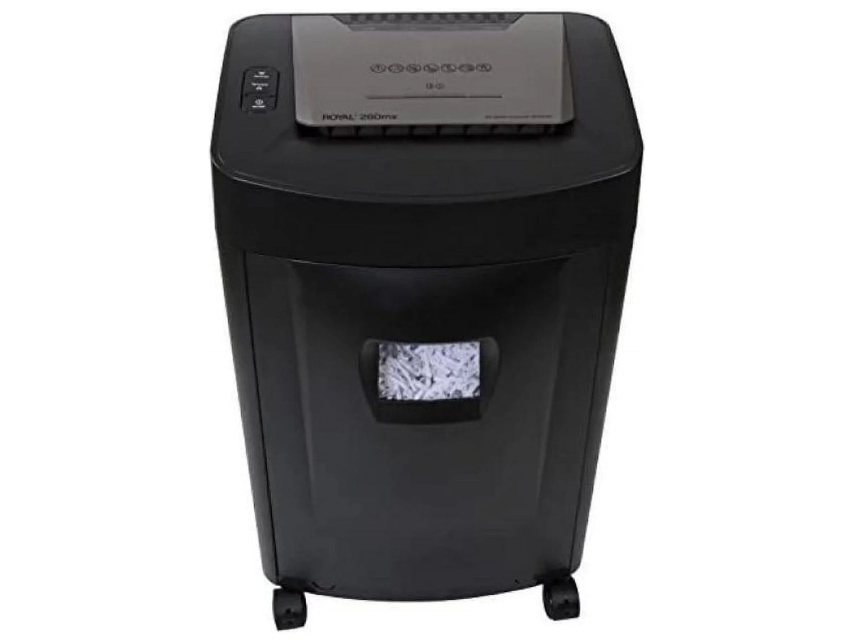 Throat 20 - - 40 for - Card, Time Staples Cross Non-continuous Cool shredding - 8 260MX Paper, - Paper Cut Shredder Pass Minute DVD, Run Per 8.75" Royal - CD, Time - 1 Credit Shredder Hour Down -