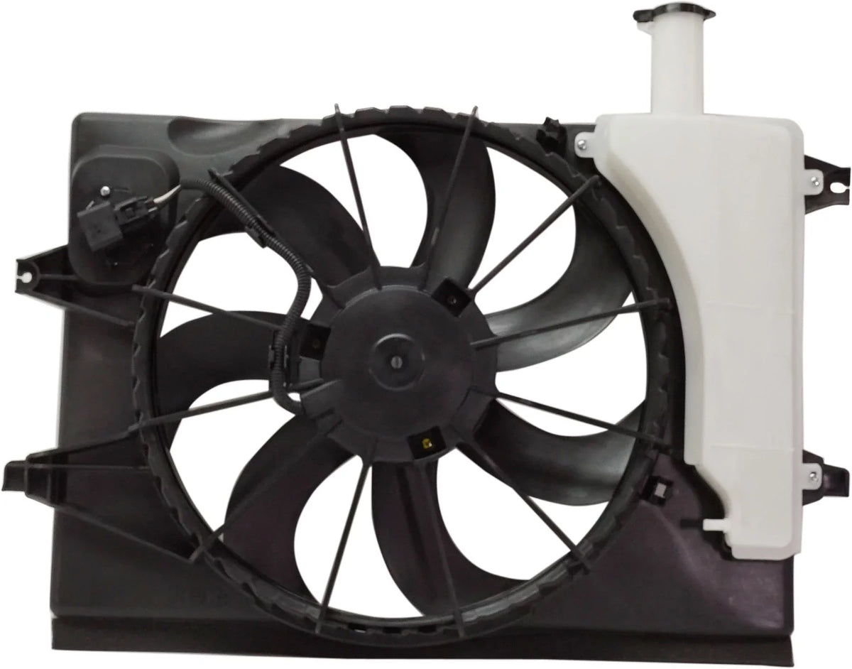 2018-2021 RH16090010 Cooling Radiator Assembly Fan Replacement with Hyundai Compatible Kona