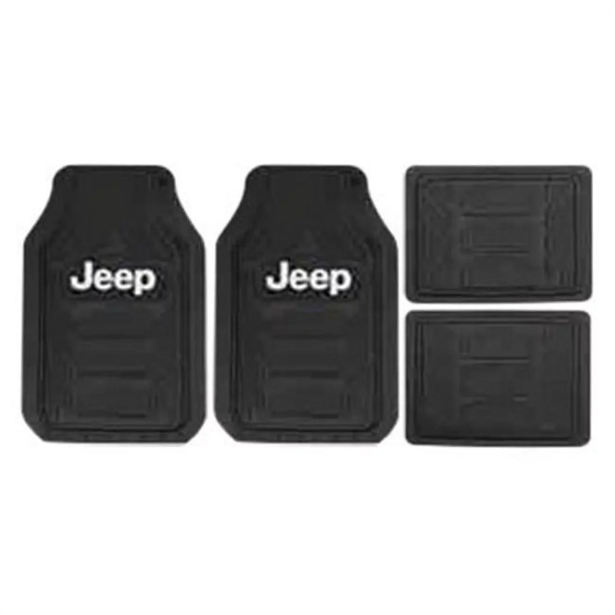 Floor Black Rubber P23-001668R01 Mat, Jeep Plasticolor
