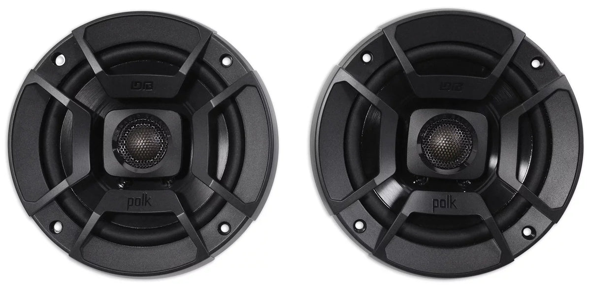 5.25" Polk Audio DB522 Car/Marine/Motorcycle 600w (2) Speakers+Speaker