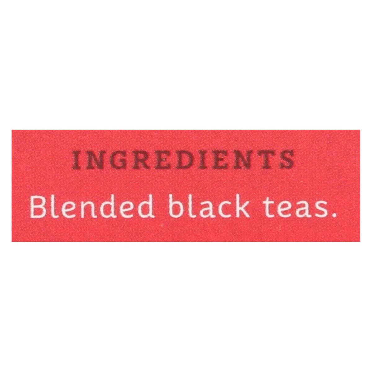 Black Case tea English Tea Breakfast Stash of 6 - - Bags 20