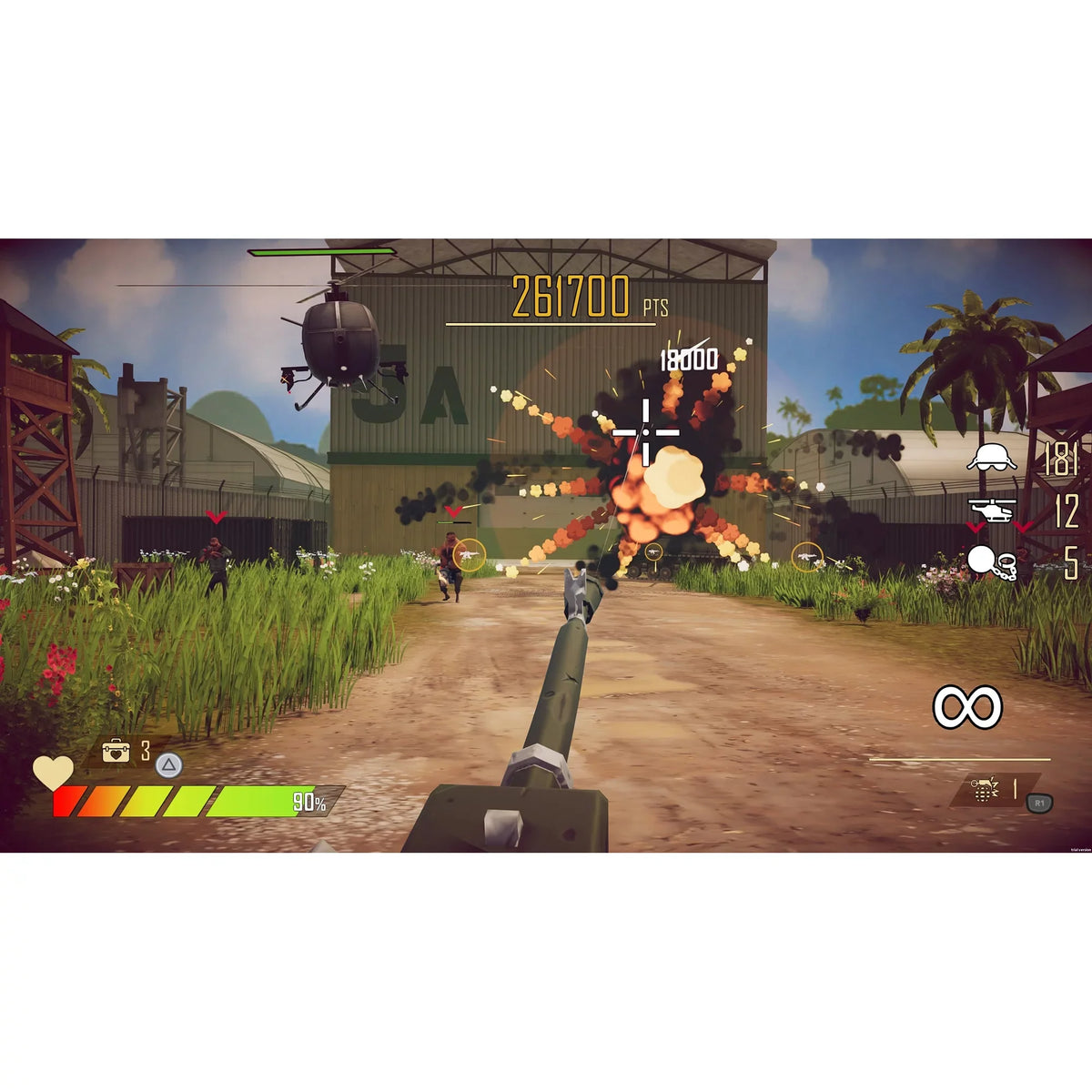 Wolf First - Returns: Mission Day Operation 5 Edition - Playstation One
