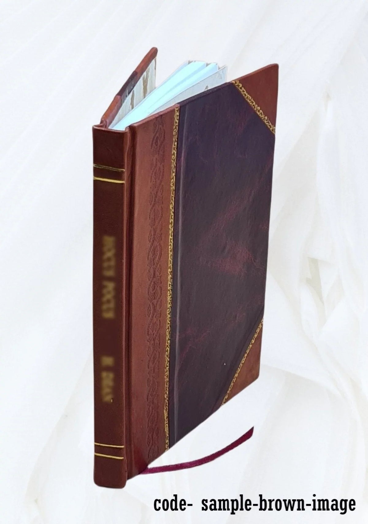 : tres 1847 en Lorenzo El no. zarzuela Bound] 48, sacristán 7 Volume de [Leather cuadros v. San
