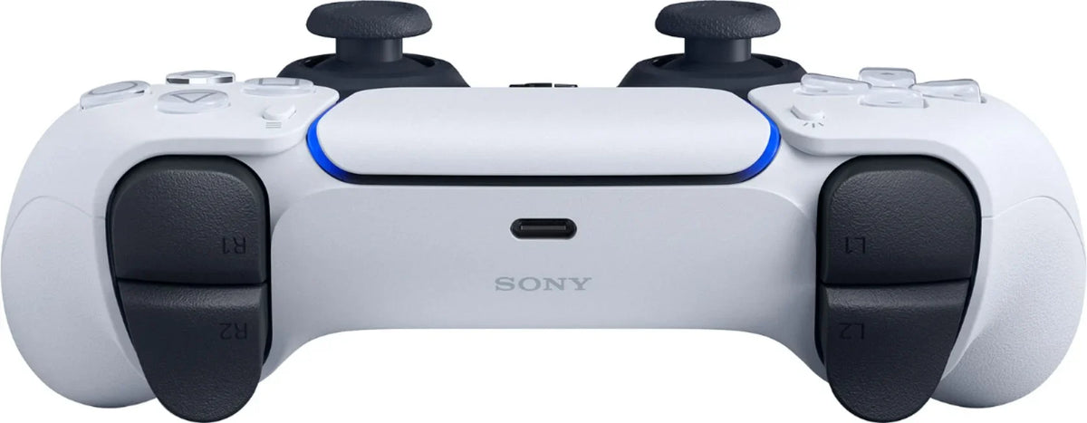 with Playstation Version White Controller, 3D Charge Dual Controller PULSE 5 Extra Surge Headset Dock Console Bundle and White Disc