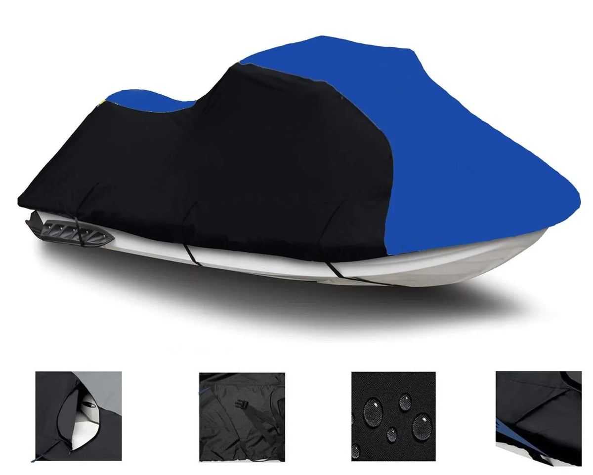 Kawasaki 2021 2010 2008 2008 2019 2014 BLACK / 2007 / 2016 600 2013 2011 Watercraft 2022 Cover Jet 250X 2009 2017 2015 2012 Ski 2020 Ultra LX 2007 BLUE Compatible for HEAVY-DUTY, 2018 D