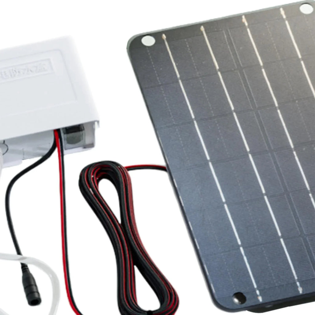 Air Aerator Pump,Aquarium Hydroponics Friendly,6V Solar Powered Silent Colaxi Solar Eco Air Pond Solar Pump for Pump Pond Oxygenator