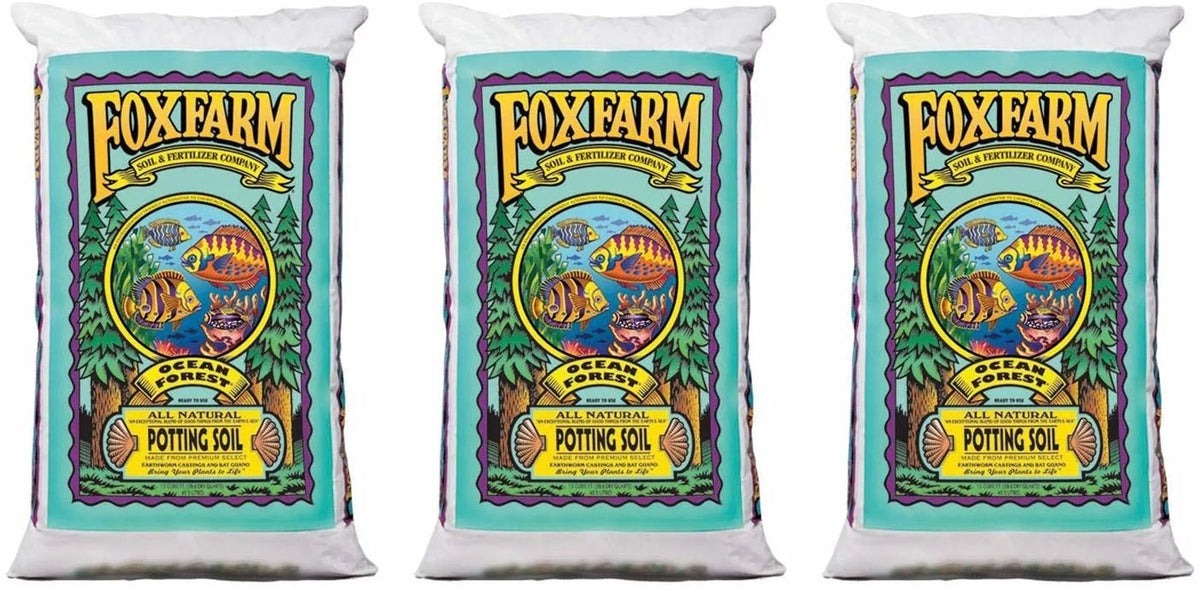 ft Potting Ocean Forest Soil, of 3) 1.5 (Pack cu FoxFarm