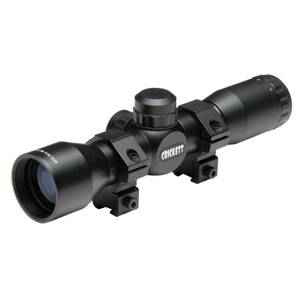 OBJ SCOPE MIL-DOT 32 4X FT MATTE CRICKETT BLACK YDS KSA 100 @ FOV TUBE 1" 32MM
