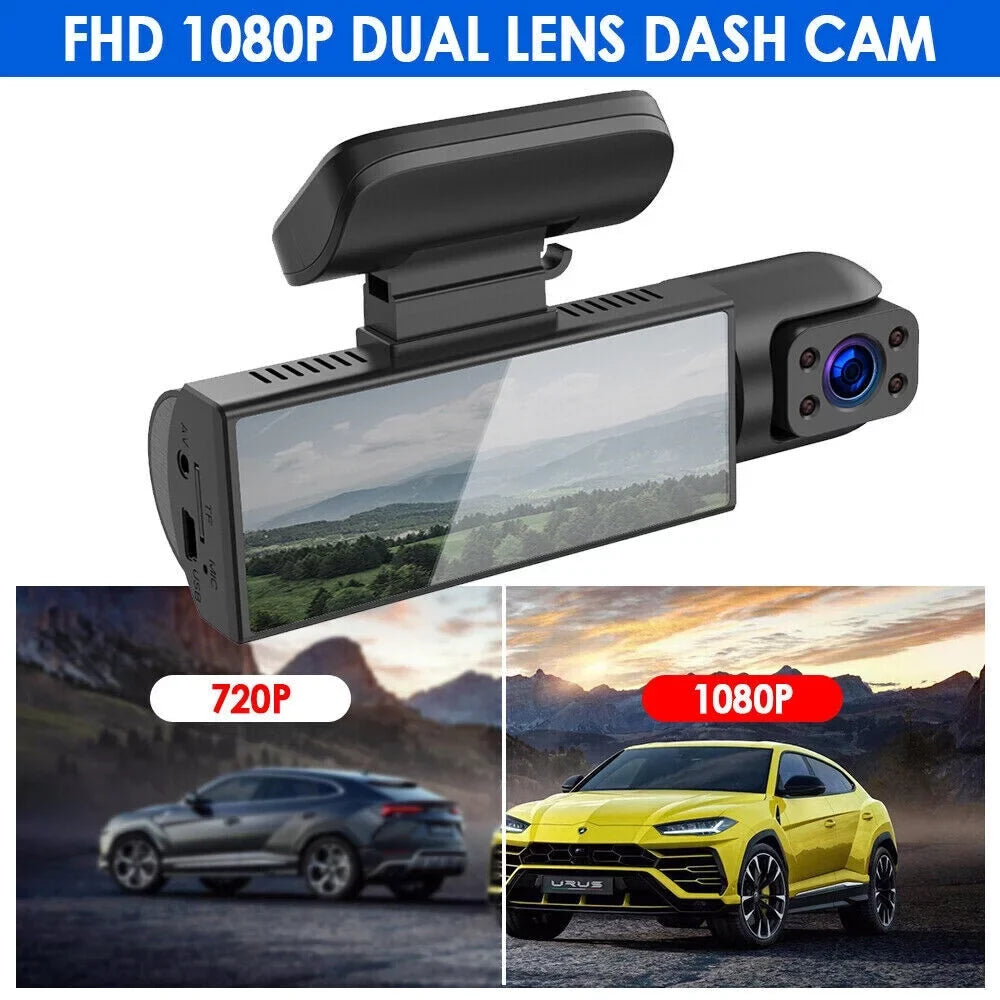 Dual Safety Cam Road Dash Ensure Lens Recording G·PEH Front Inside - with Your and