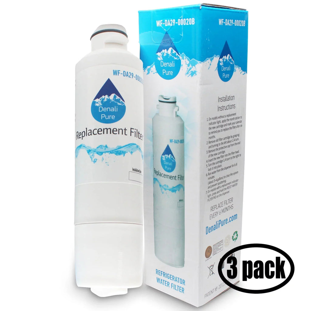 Fridge Replacement Cartridge Filter - liquid DA97-08006A-B DA97-08006A-B for with Compatible 3-Pack Filter liquid Refrigerator