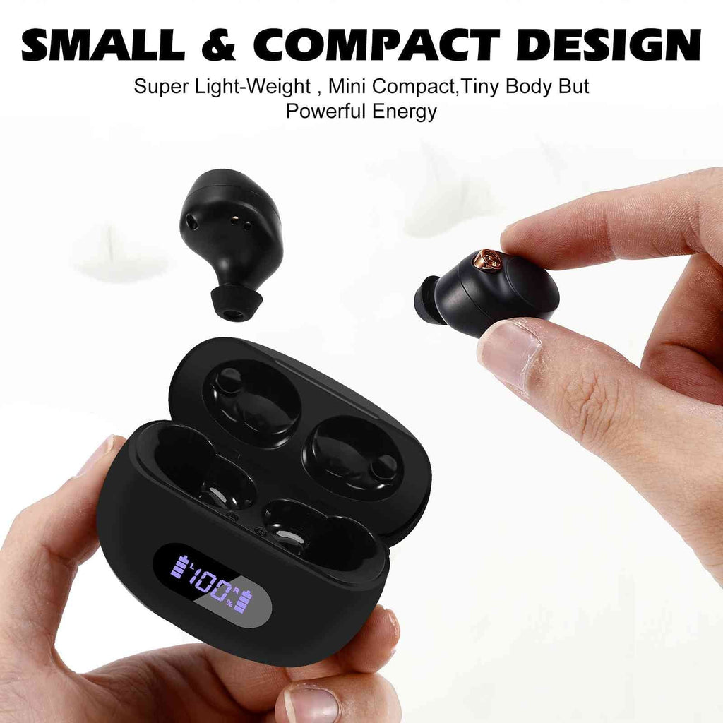 Resistance, Black, Wireless Bluetooth Earbuds liquid Dual Bass 10 Plus with 5.2 Connect, UrbanX Balanced, True Case, Charging IPX5 + Connection, Lenovo Bluetooth Tab 4 Compatible Boost