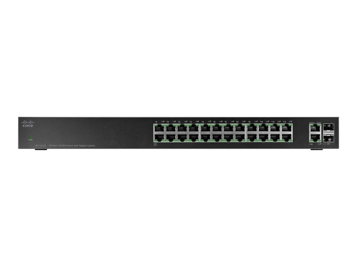 switch - SF112-24 Business unmanaged 24 - Small Cisco - ports - rack-mountable