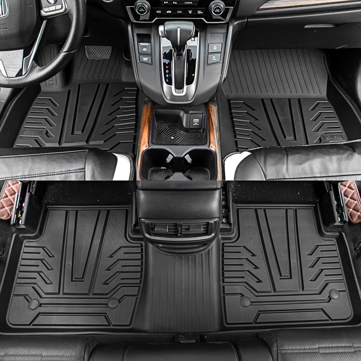 Mats 2017-2022 Liner Cargo Fit CRV Fuel Mats CR-V Floor Honda Floor Accessories (Trunk Mats) + 2021