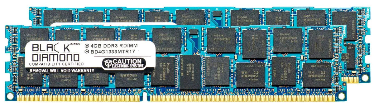 5016I-MRF DDR3 Diamond PC3-10600 240pin 8GB RDIMM RAM for Black Module Memory SuperMicro Upgrade SuperServer 2X4GB 5000 Memory 1333MHz