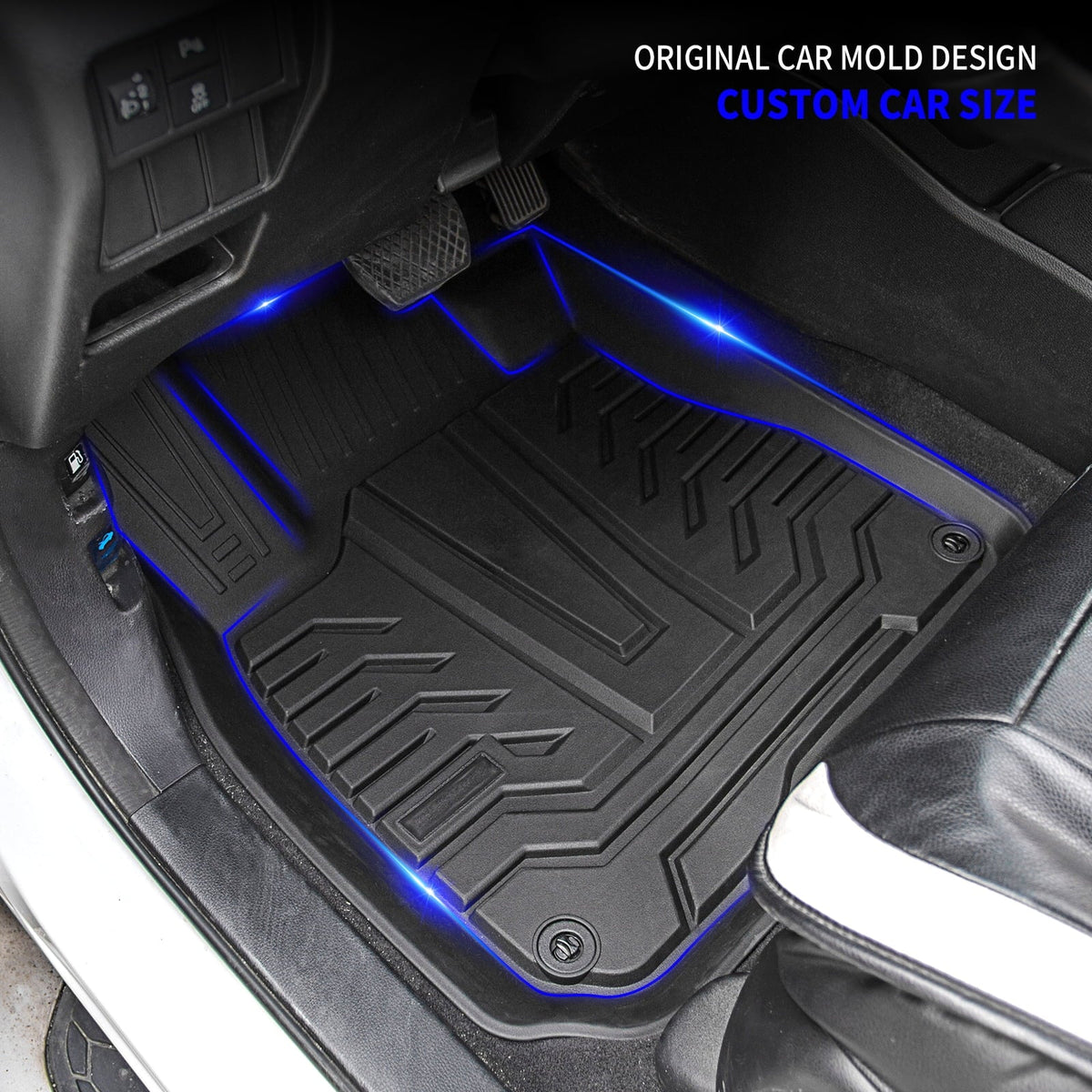 Mats 2017-2022 Liner Cargo Fit CRV Fuel Mats CR-V Floor Honda Floor Accessories (Trunk Mats) + 2021