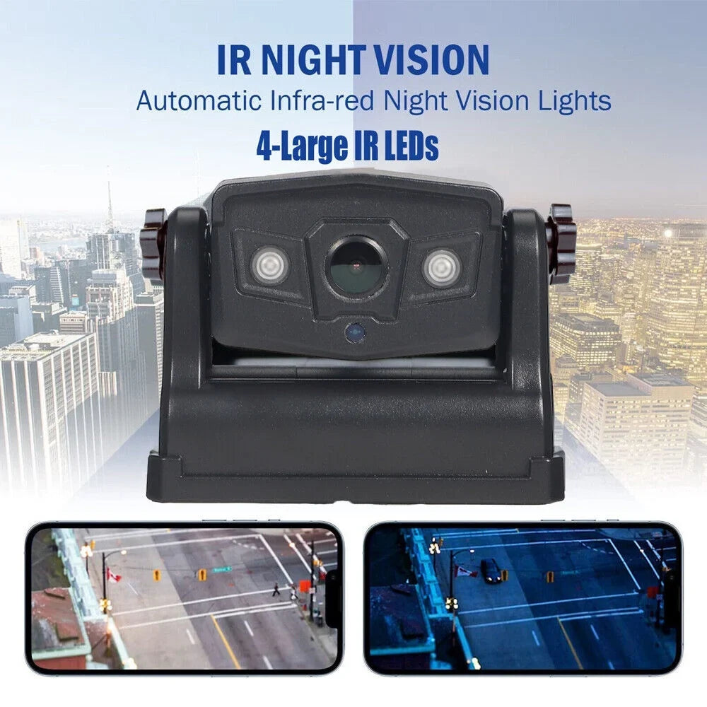 Front/Rear Camera, JLLOM 9600mAh Backup Reliable WiFi Battery, Wireless, View Magnetic