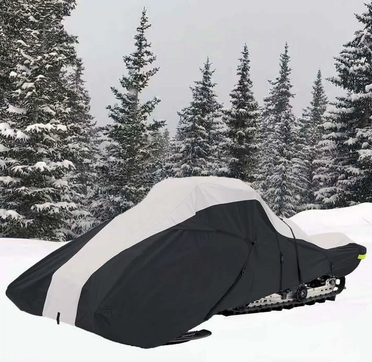 the Fit M1000 Snowmachine Storage Cover Full Model 600 Travel Sled. Denier for Arctic SnoPro Compatible Snowmobile 153 and 2007-2009 Cat