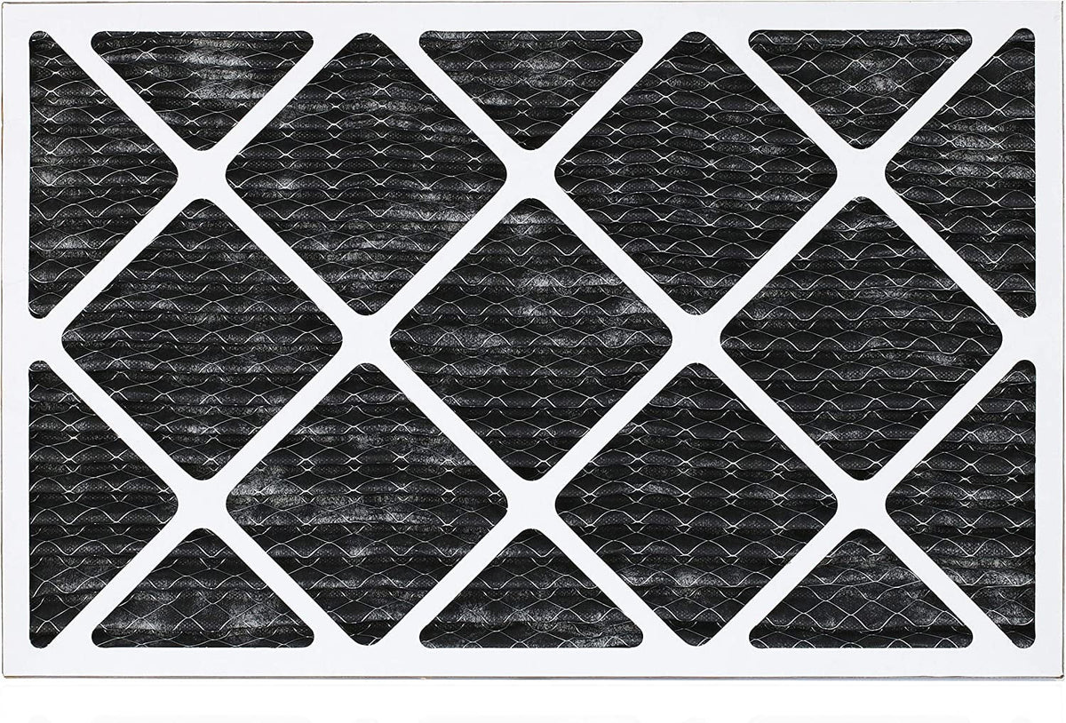 Odor 14x20x1 MERV Pleated Air AC 8 with (5-Pack) Filterbuy Carbon Eliminator Activated HVAC Filters Furnace