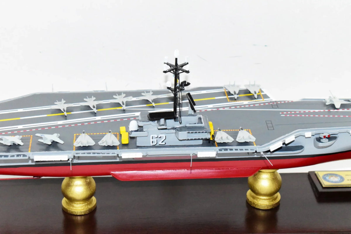 USS Carrier Aircraft Class Model,Mahogany,Forrestal Independence CV-62 Model,Navy,Scale