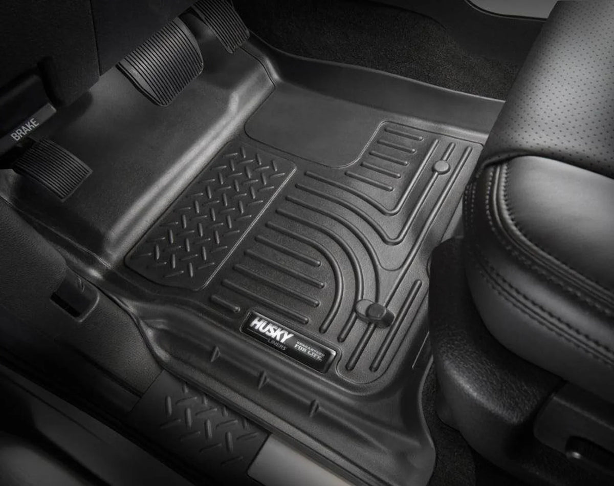 Weatherbeater Liner Accord Door Husky Black RealTruck Trunk 4 08-12 with Honda by Series Compatible