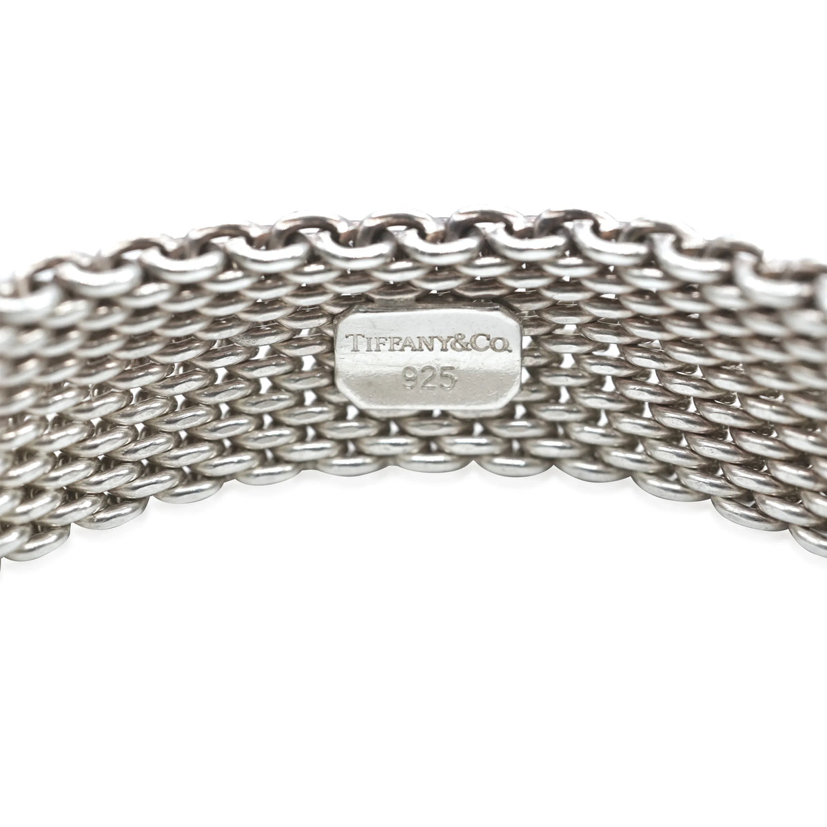 Sterling Mesh Tiffany Somerset in Bracelet Co. Pre-Owned Silver &