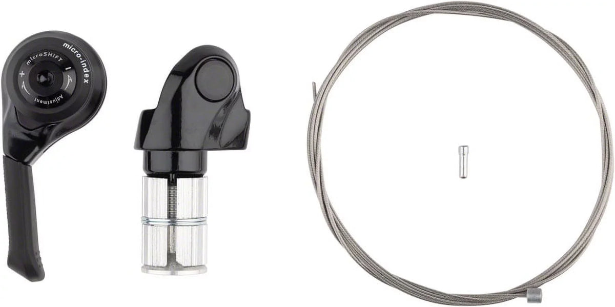 For microSHIFT Pull Doubles Shimano and Mountain End Left Bar - Triples Shifter
