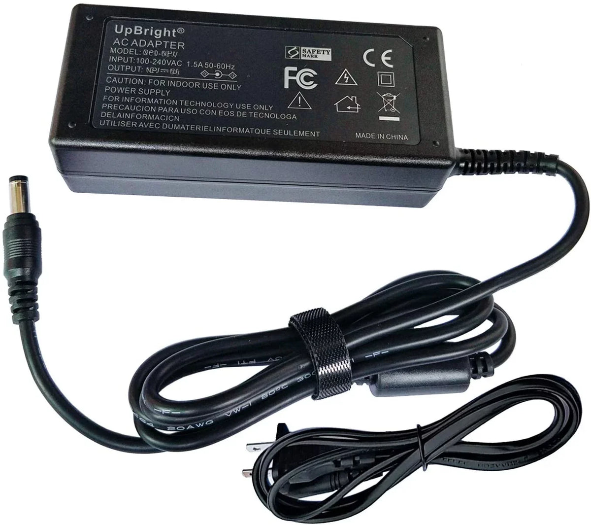 RFID Supply Reader IPJ-R1000-USA-0-01-01 NEW Adapter PS Charger UPBRIGHT Cord Power Cable Impinj PSU Global / Battery AC UHF Speedway IPJ-R1000-USA For DC IPJ-R1000-USA-0-01-02