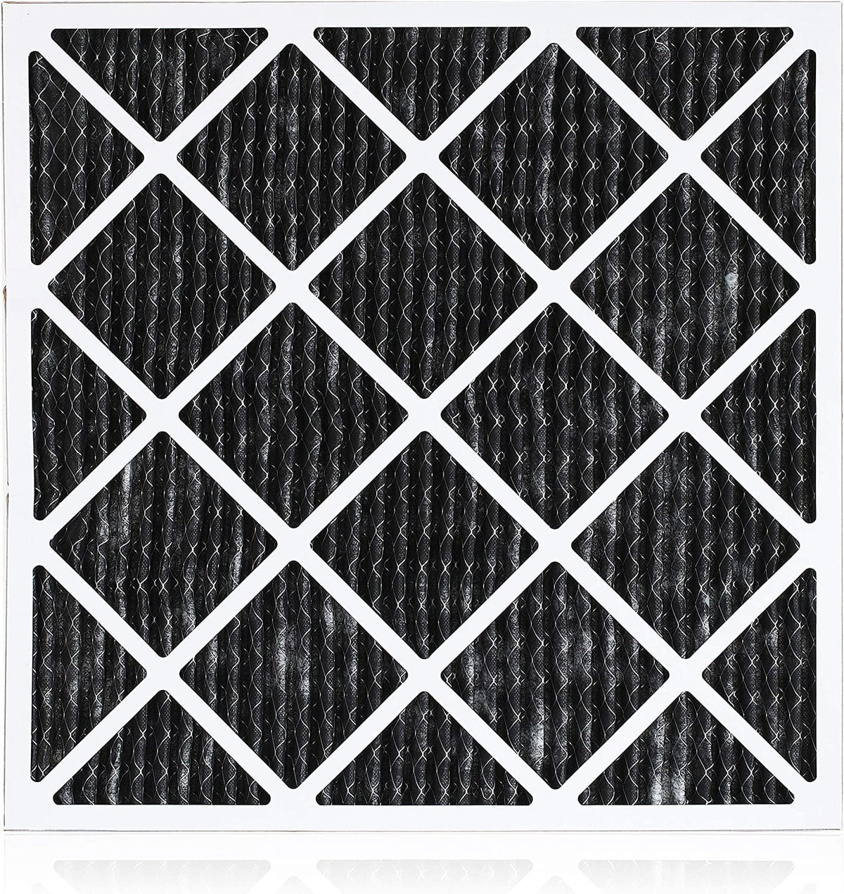 Pleated Activated HVAC AC 20x24x1 MERV Furnace Eliminator 8 with Filterbuy (12-Pack) Air Odor Carbon Filters