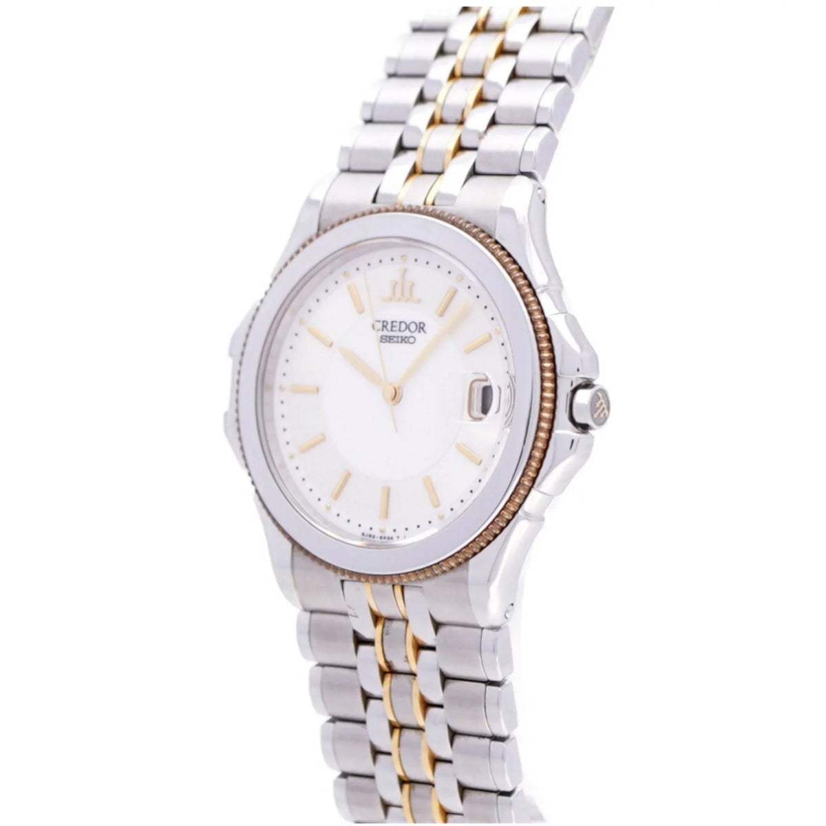 Pacific (Fair) silver/gold K18/SS watch 8J82-6A20 Seiko Credor Pre-Owned quartz