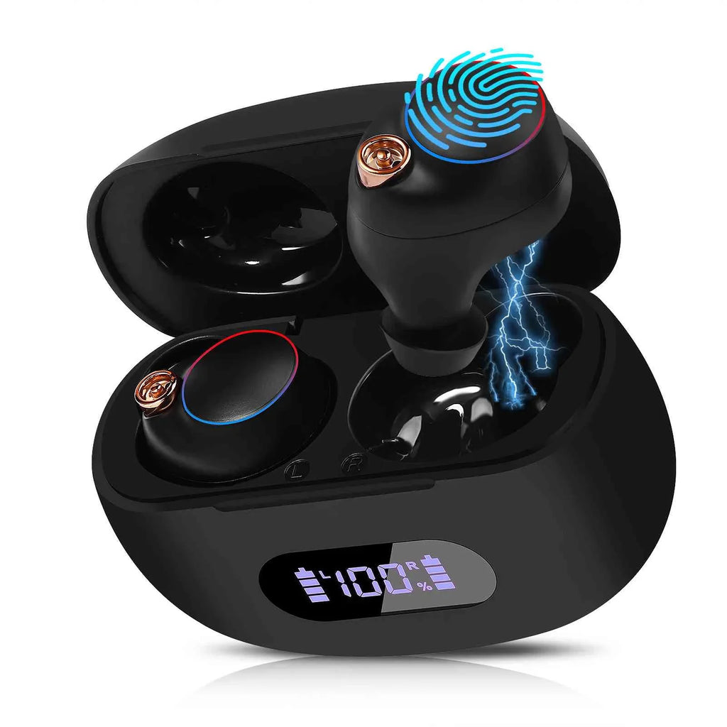 Connection, Lenovo Bluetooth UrbanX Case, Bluetooth liquid Bass IPX5 True (HD) Tab Boost Dual Resistance, Earbuds + M8 Connect, Balanced, Wireless Charging 5.2 with Compatible Black,