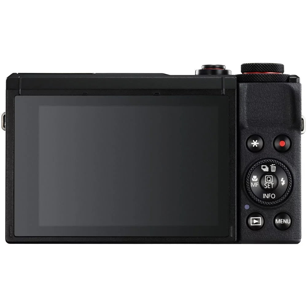 Digital - Kit + + Battery (Black) 32GB X Canon Flash G7 PowerShot III Mark Camera Extra